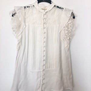 lace sleeveless top, Love For Lemons